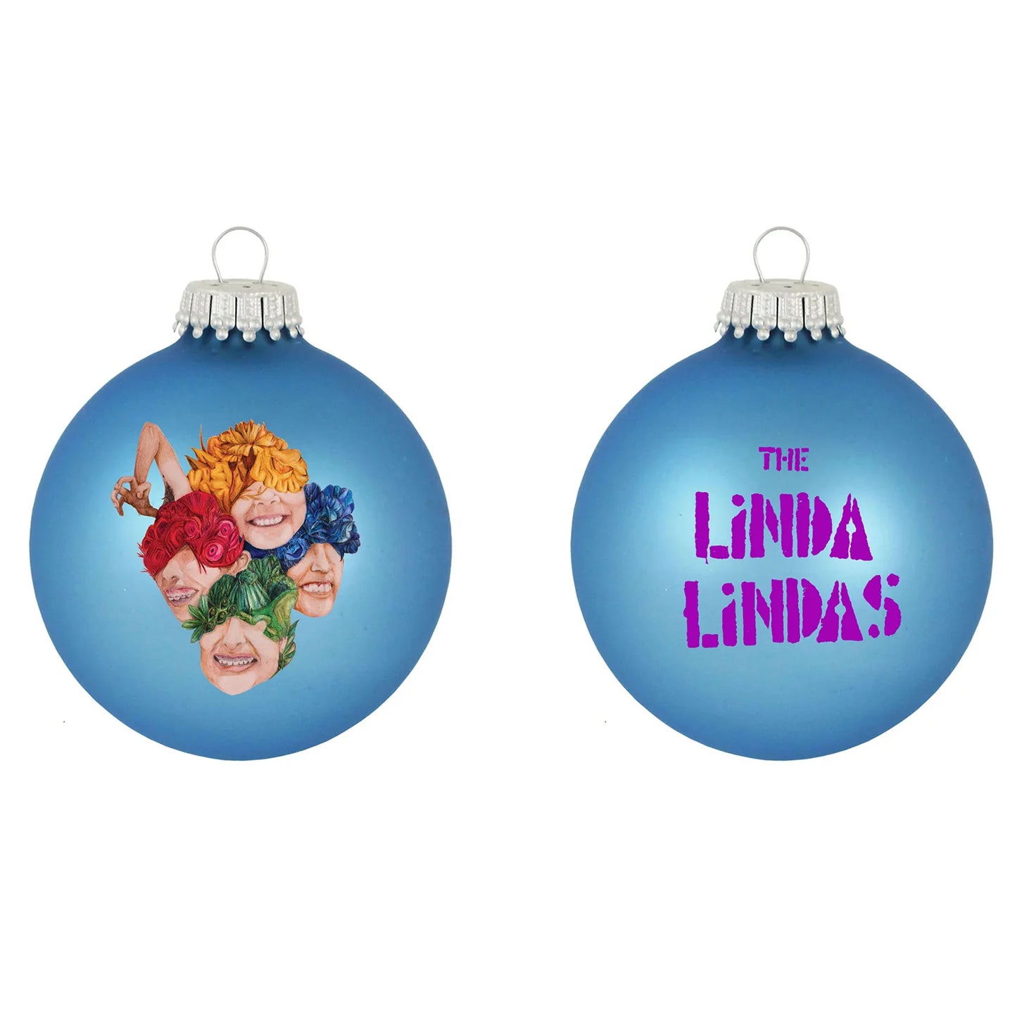 The Linda Lindas - No Obligations - Glass Ornament