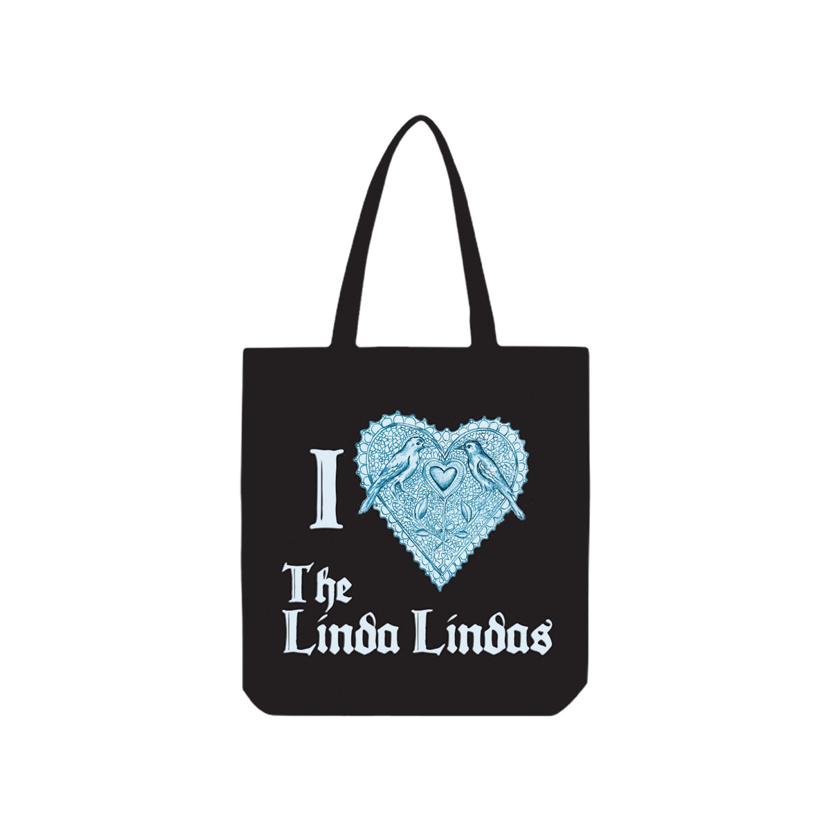 Bird Heart - Black Tote Bag – The Linda Lindas
