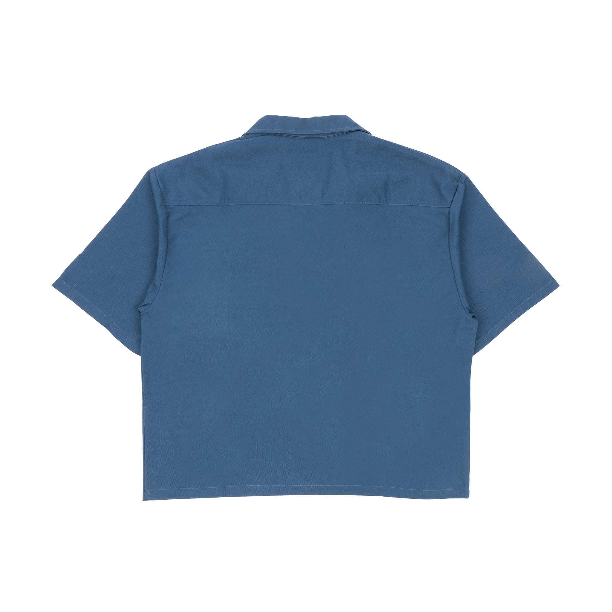 No Obligation (Cropped) - Adult Blue Work Shirt – The Linda Lindas