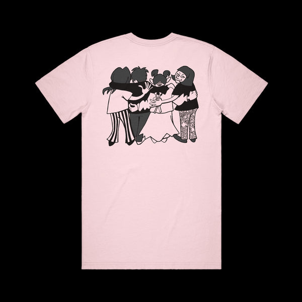 Yusuke Hanai Adult Pink T-Shirt