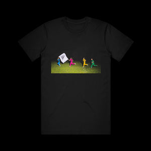 Running Adult Black T-Shirt