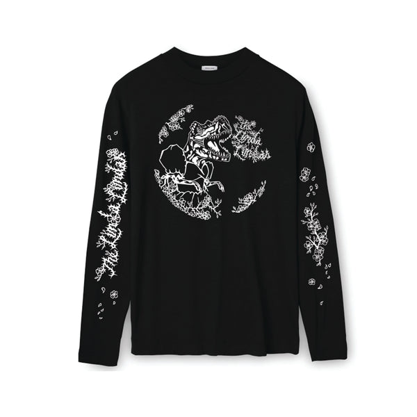 Dino - Adult Black Long Sleeve