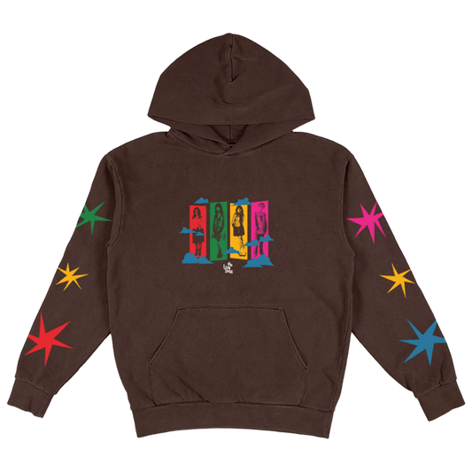 Starburst Hoodie Chocolate - PREORDER
