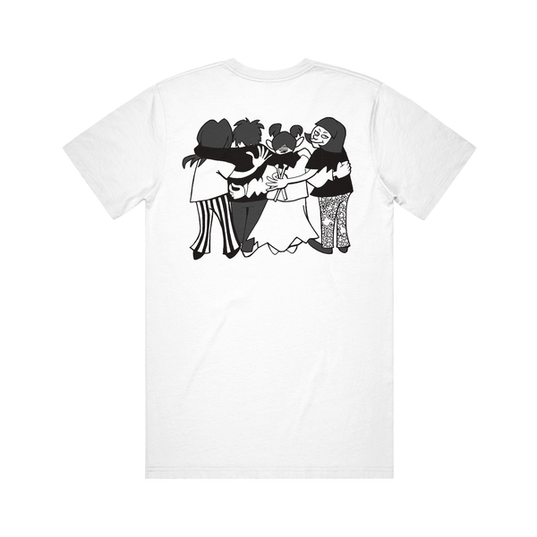 Yusuke Hanai Adult White T-Shirt