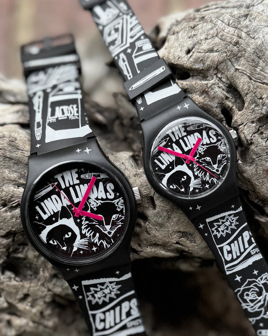 The Linda Lindas - Cats & Chips Vannen Large - Watch