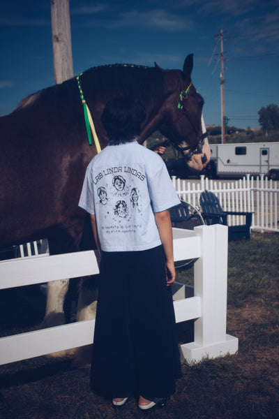 The Linda Lindas x La Rosa de la Esquina Button Up