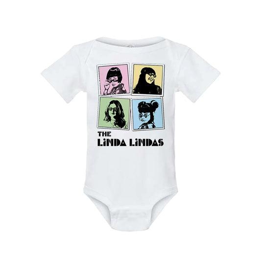 The Linda Lindas - Polaroid (Onesie) White - T-Shirt