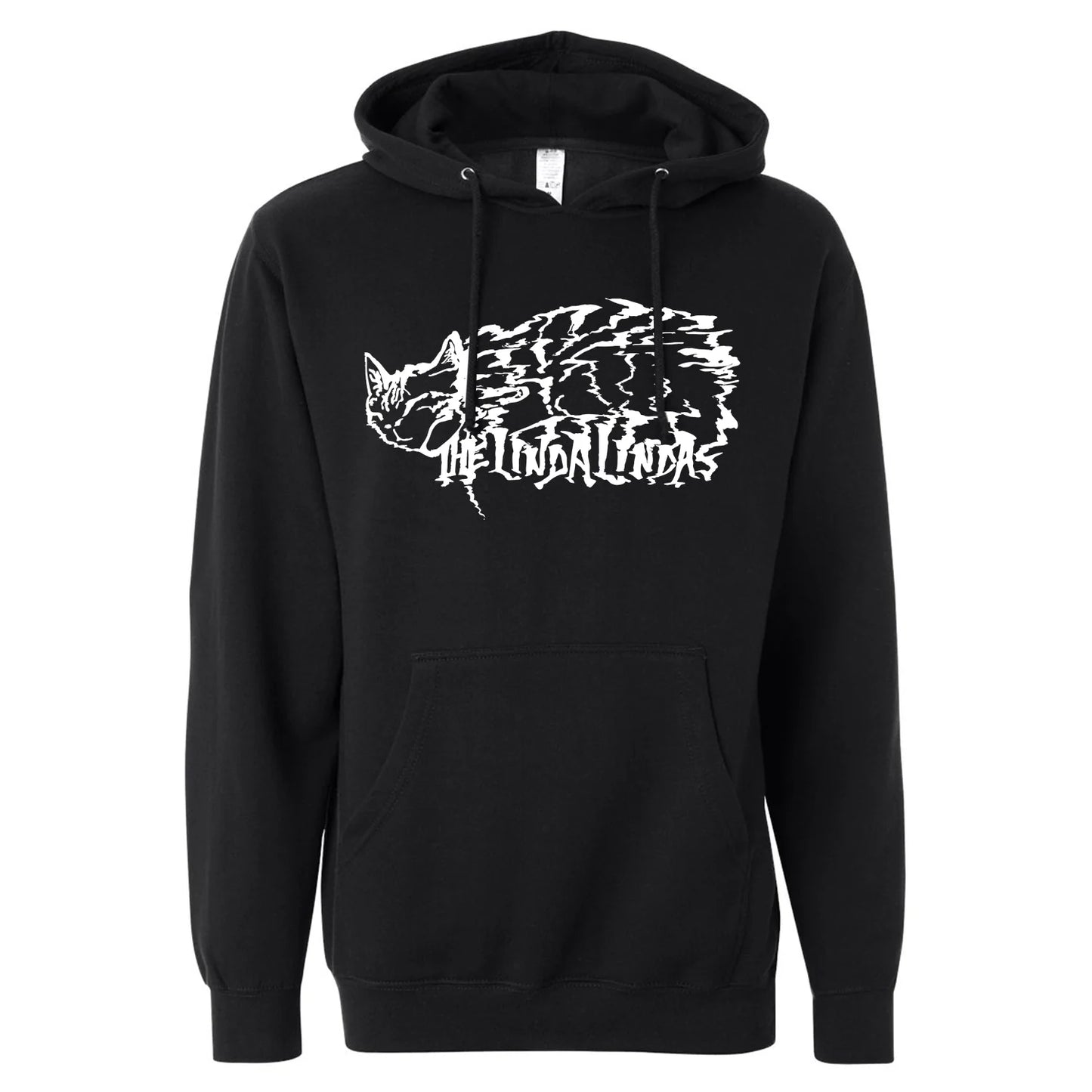 The Linda Lindas - Sleeping Cat (Glow In The Dark) Youth Black - Pullover