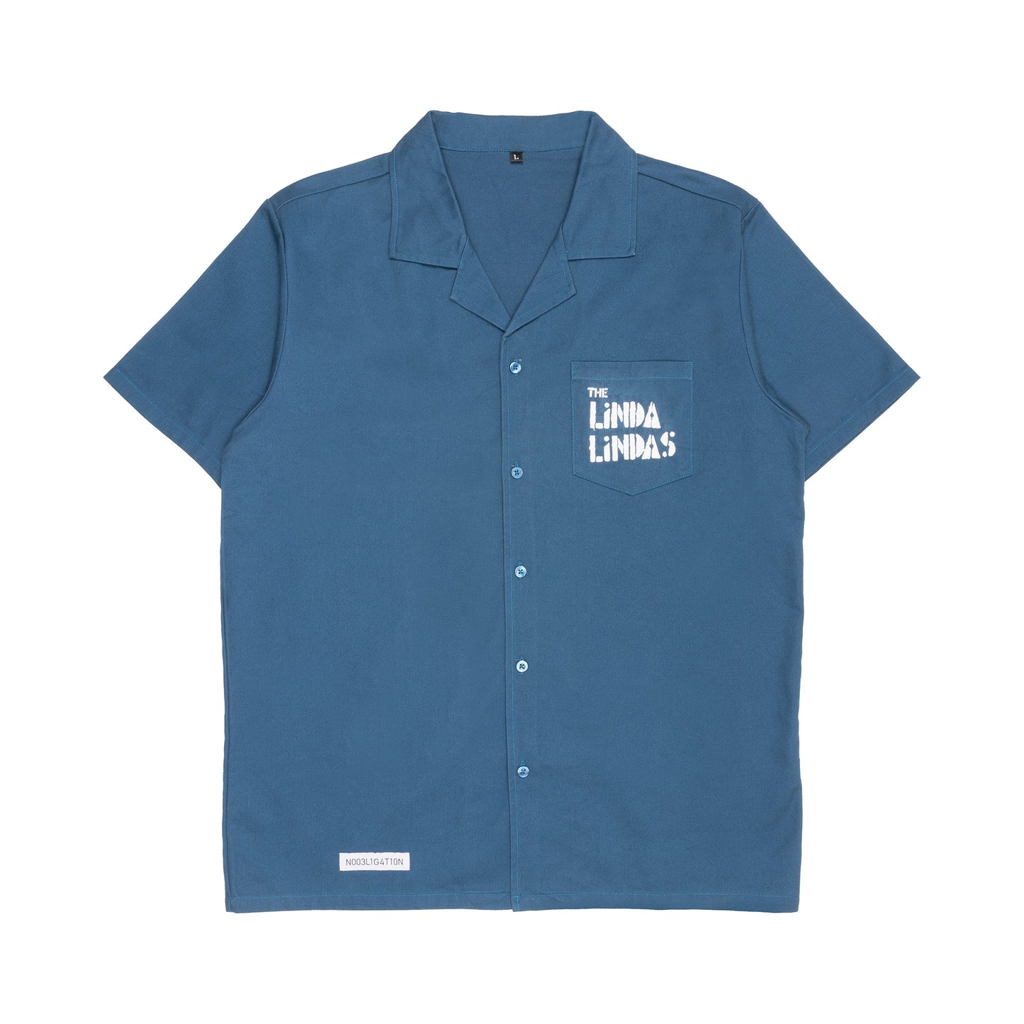 The Linda Lindas - No Obligation (Unisex) Blue - Work Shirt Extra