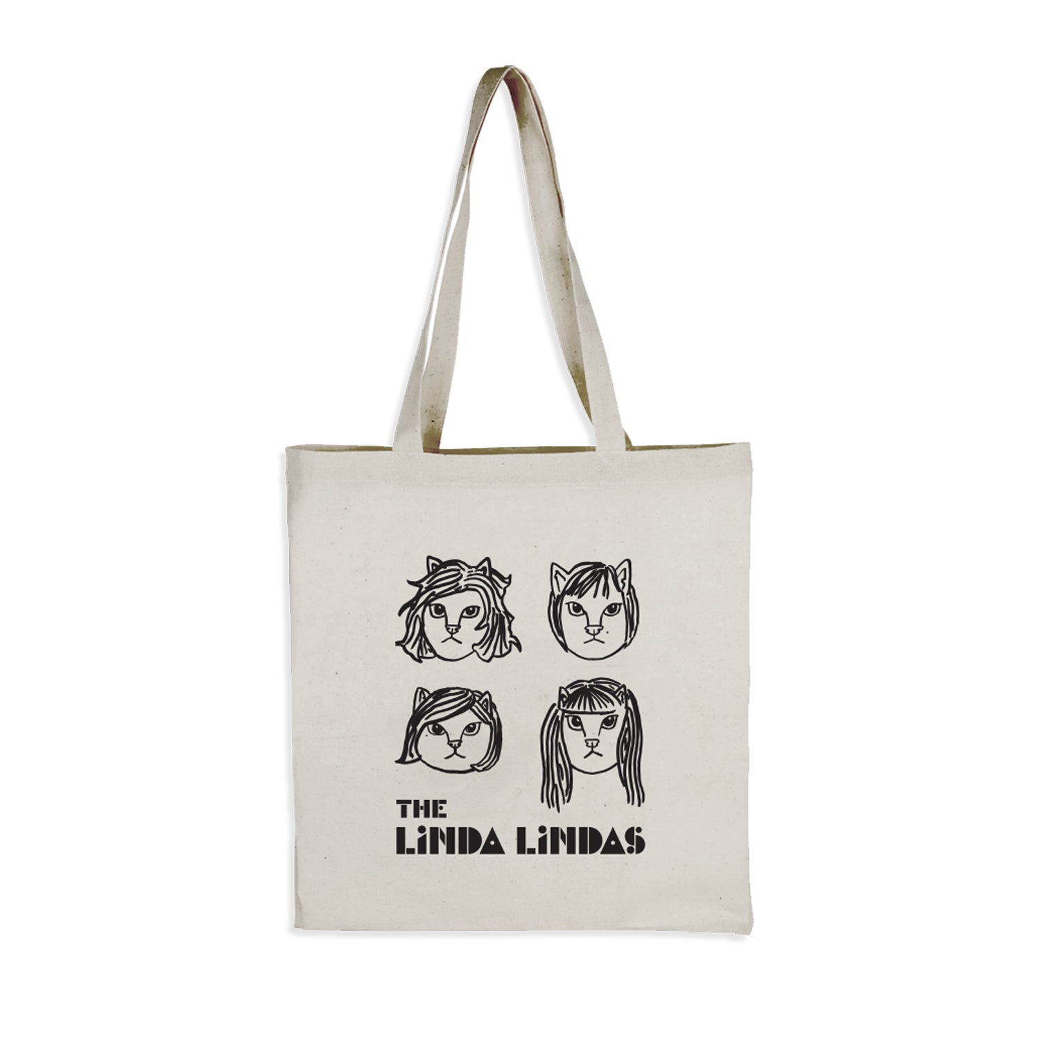 Cats! - Natural Tote Bag – The Linda Linda's